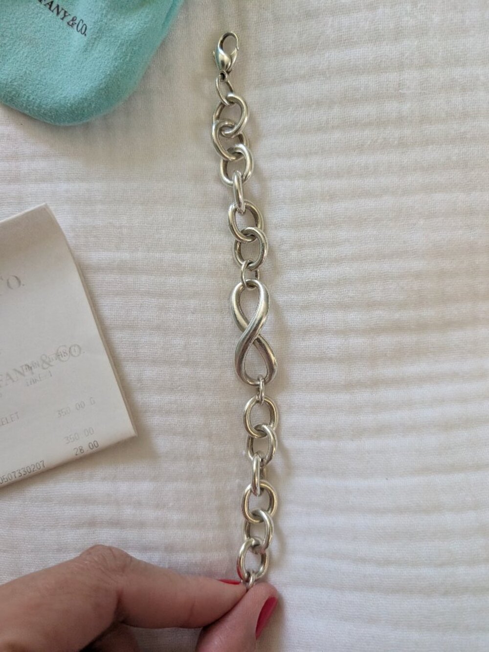 Tiffanys infinity bracelet